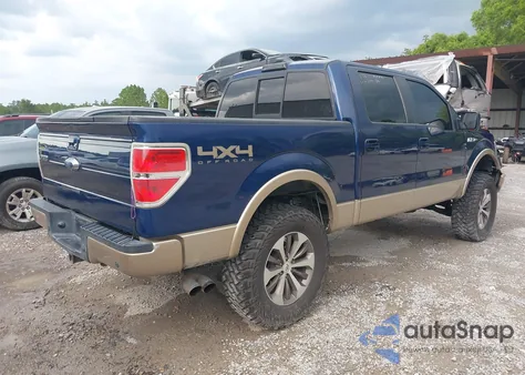 2012 Ford F-150 Lariat из США, поврежденный, VIN 1FTFW1EF8CFD03976